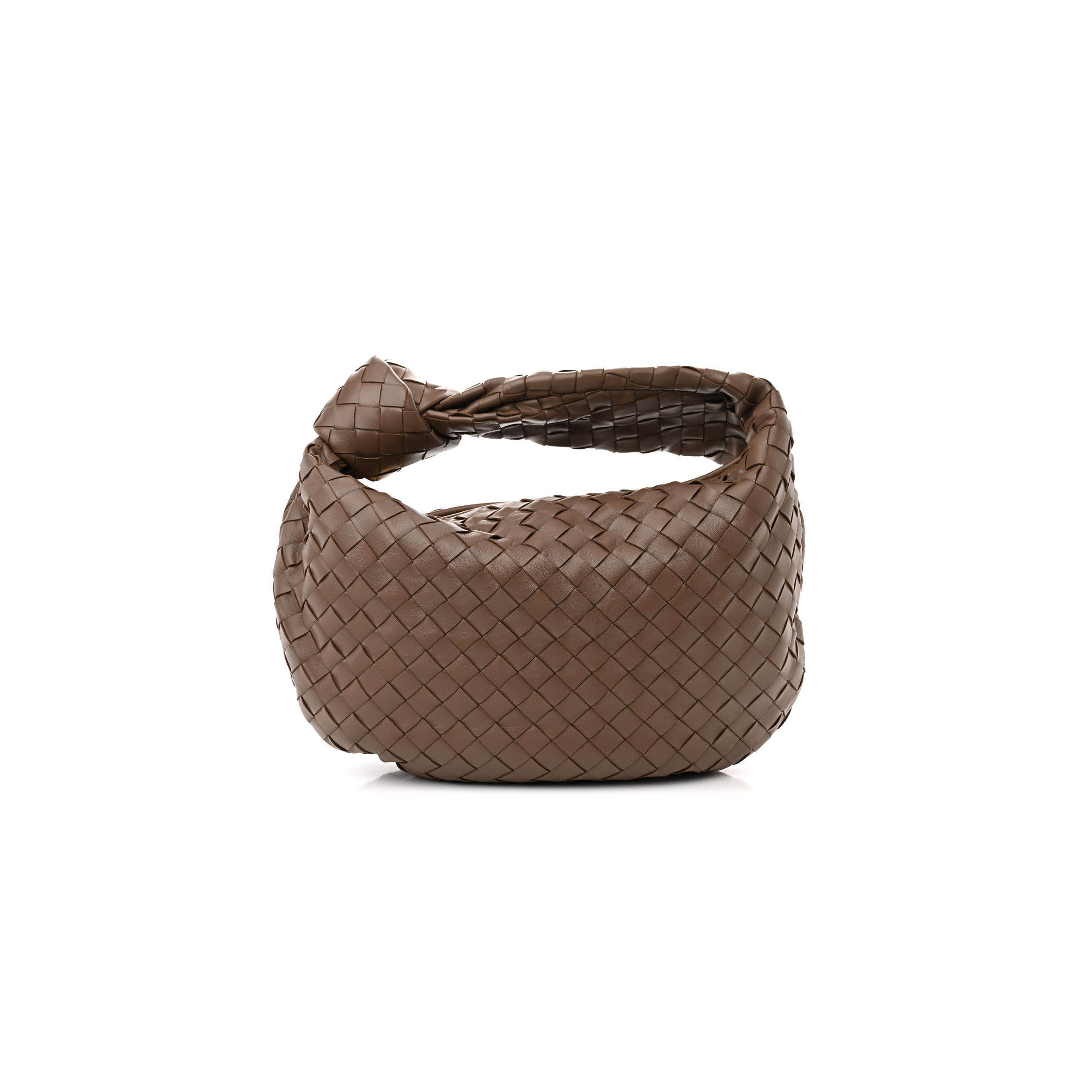 BOTTEGA VENETA NAPPA INTRECCIATO TEEN JODIE DARK TAUPE (33*23*5cm)