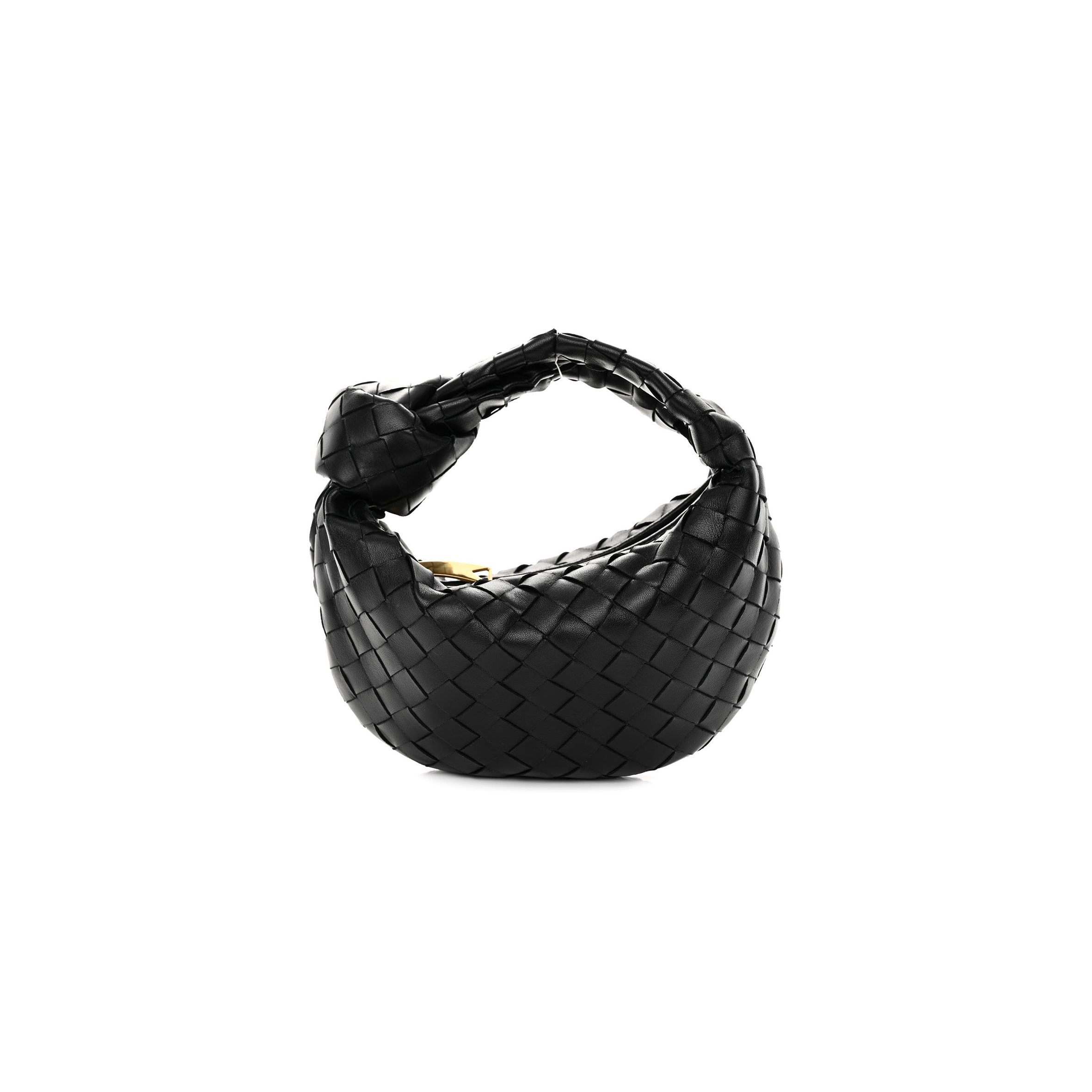 BOTTEGA VENETA NAPPA INTRECCIATO MINI JODIE BLACK (25*17*6cm)