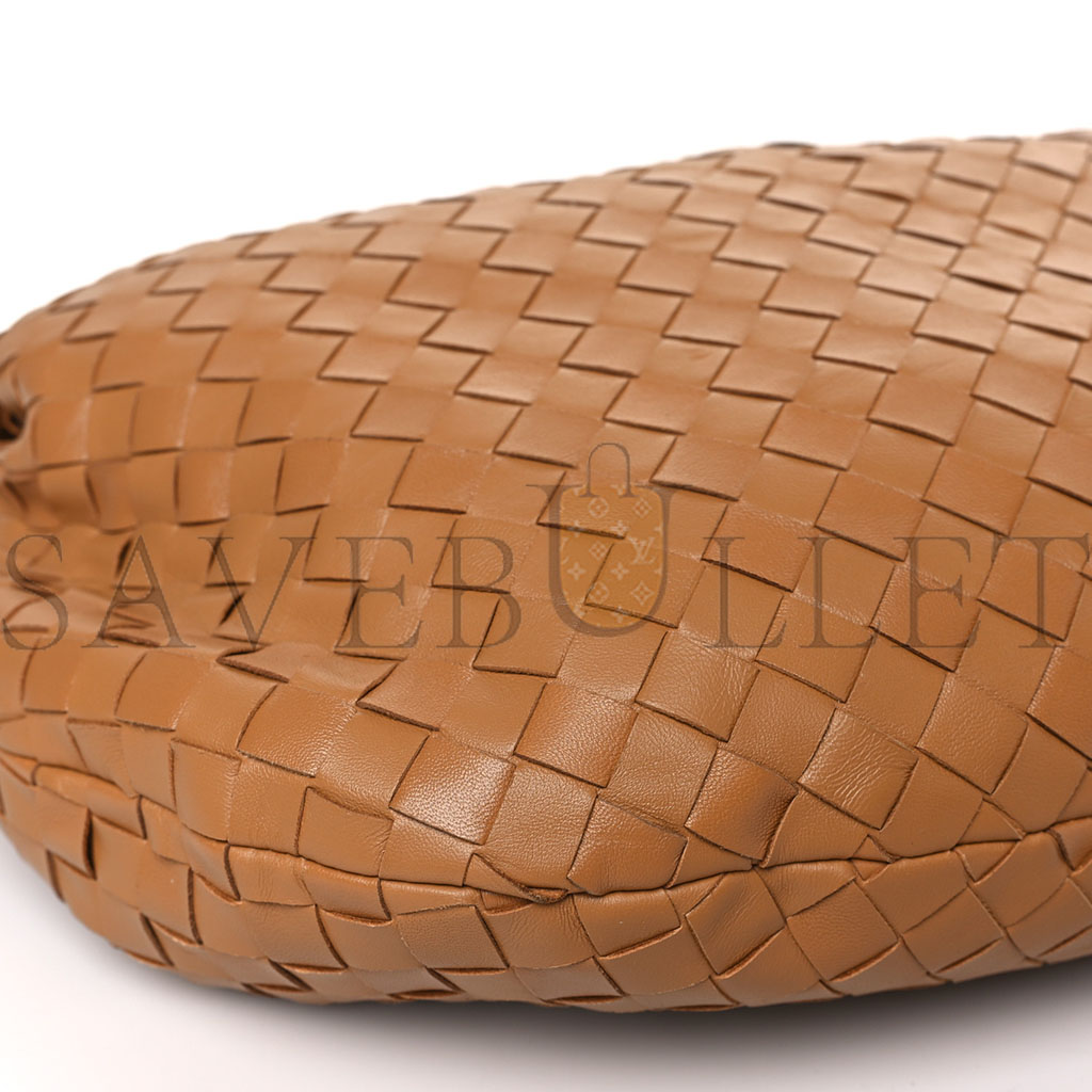 BOTTEGA VENETA NAPPA INTRECCIATO SMALL JODIE CARAMEL (48*30*13cm)