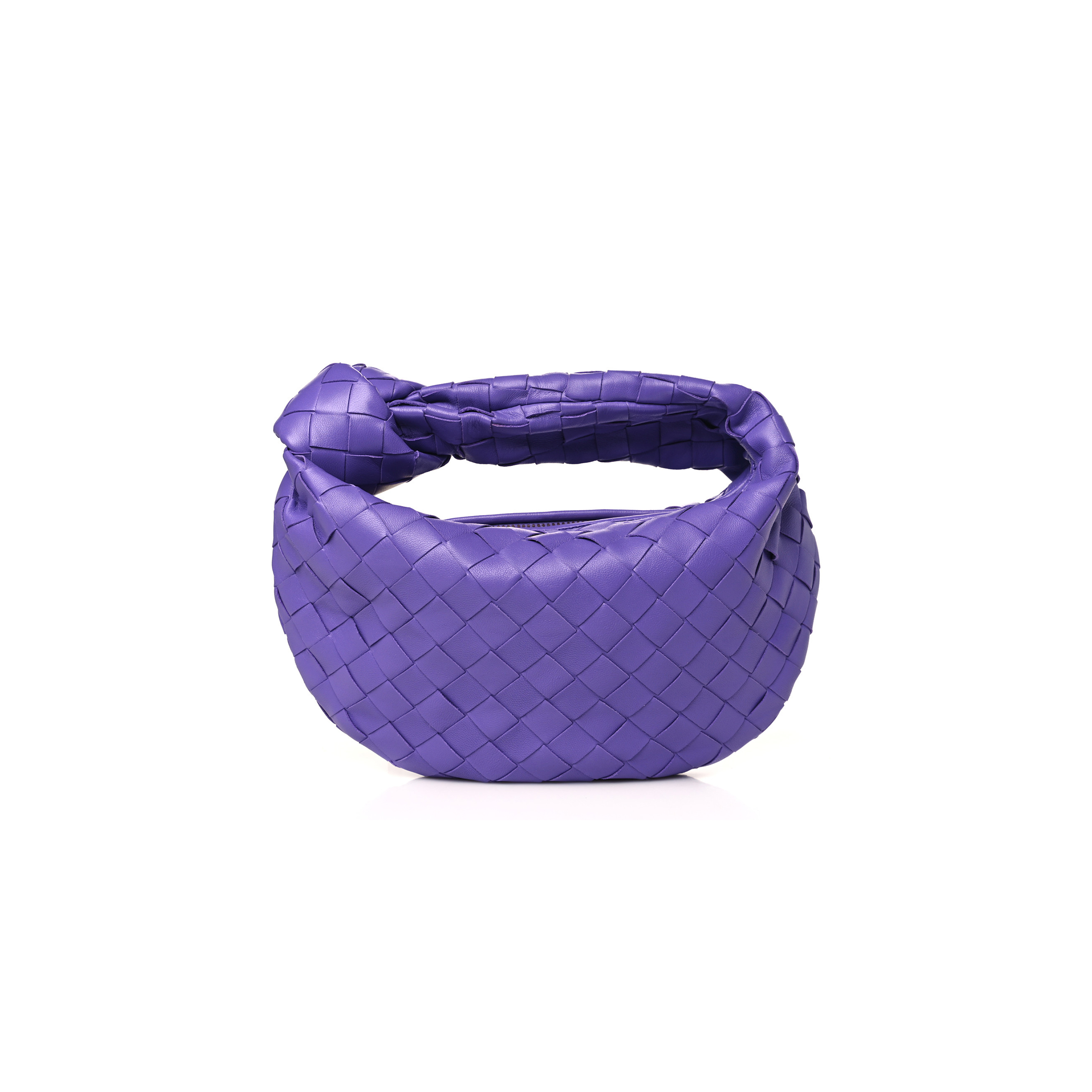 BOTTEGA VENETA NAPPA INTRECCIATO MINI JODIE PURPLE (25*15*8cm)