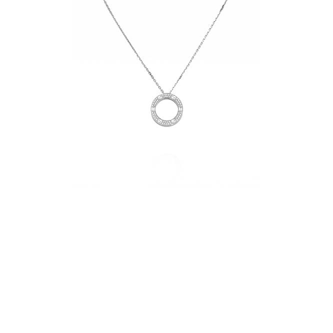 CARTIER  LOVE NECKLACE, DIAMOND-PAVED B7058000