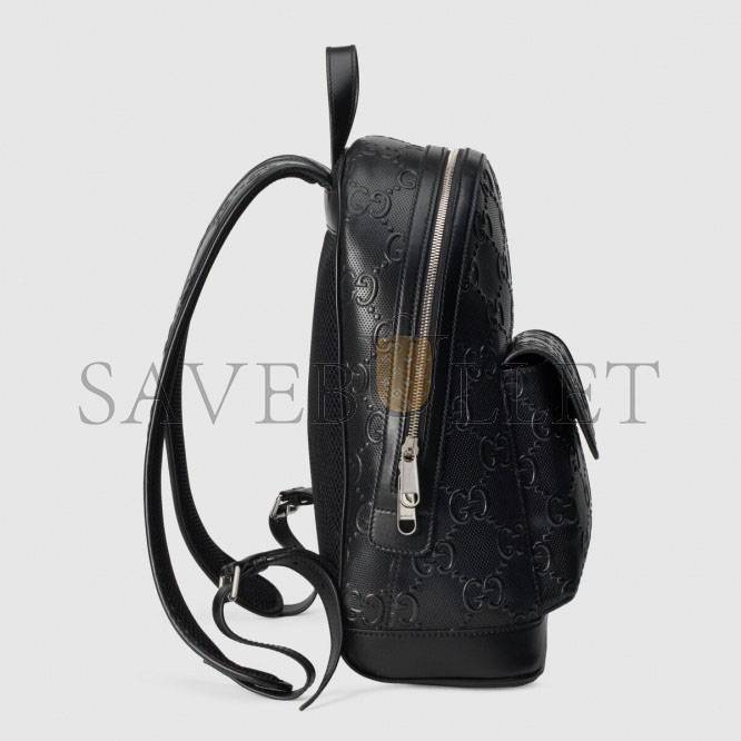 GUCCI GG EMBOSSED BACKPACK ‎658579  (37*27*13cm)