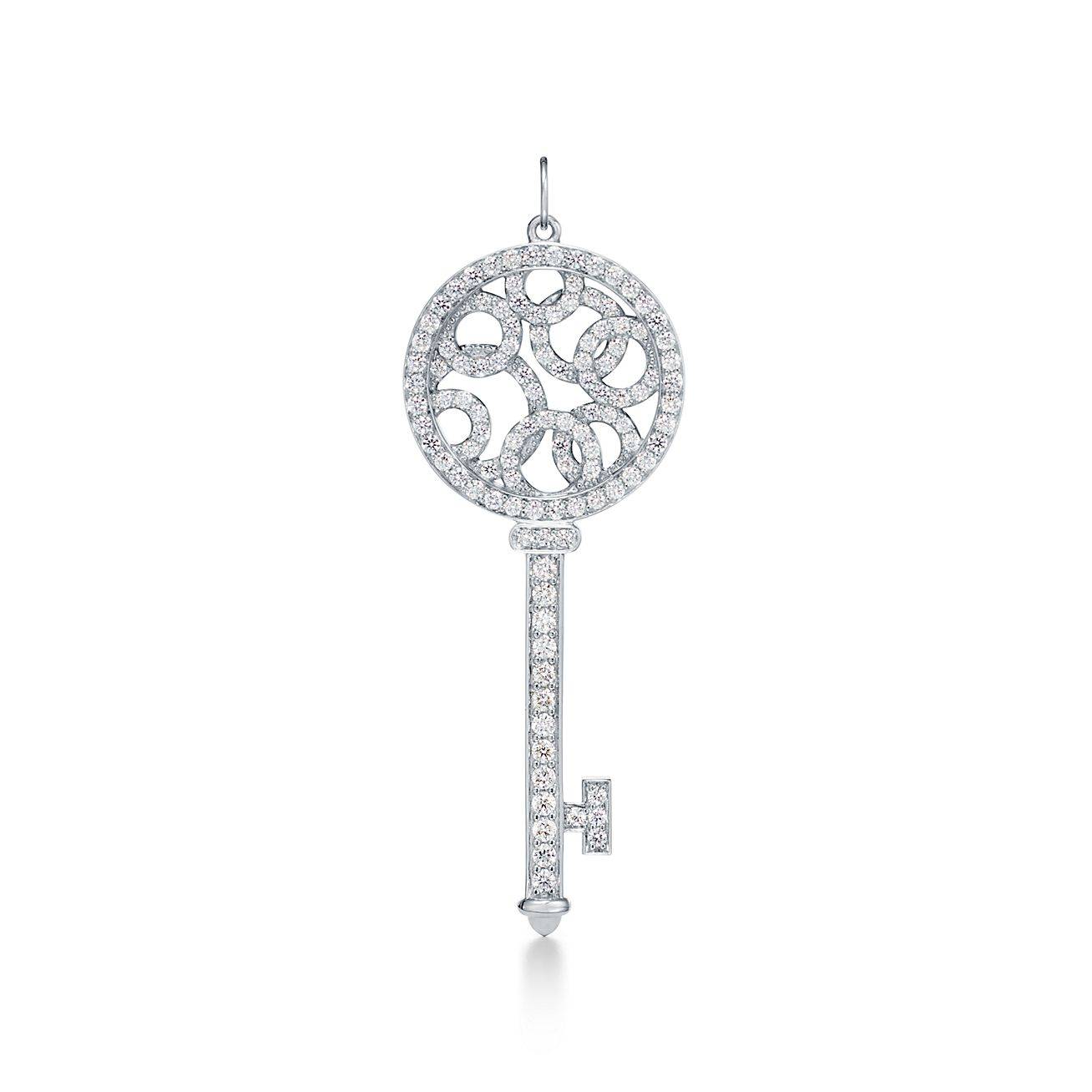 TIFFANY KEYS BUBBLES KEY PENDANT