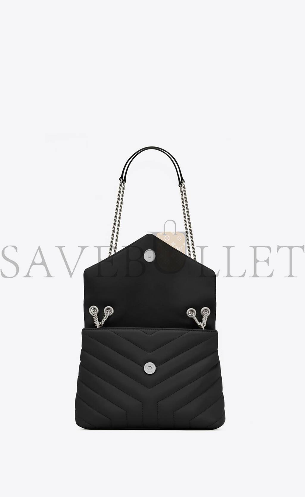 YSL LOULOU SMALL CHAIN BAG IN QUILTED LEATHER 494699DV7261000 (23*17*9cm)