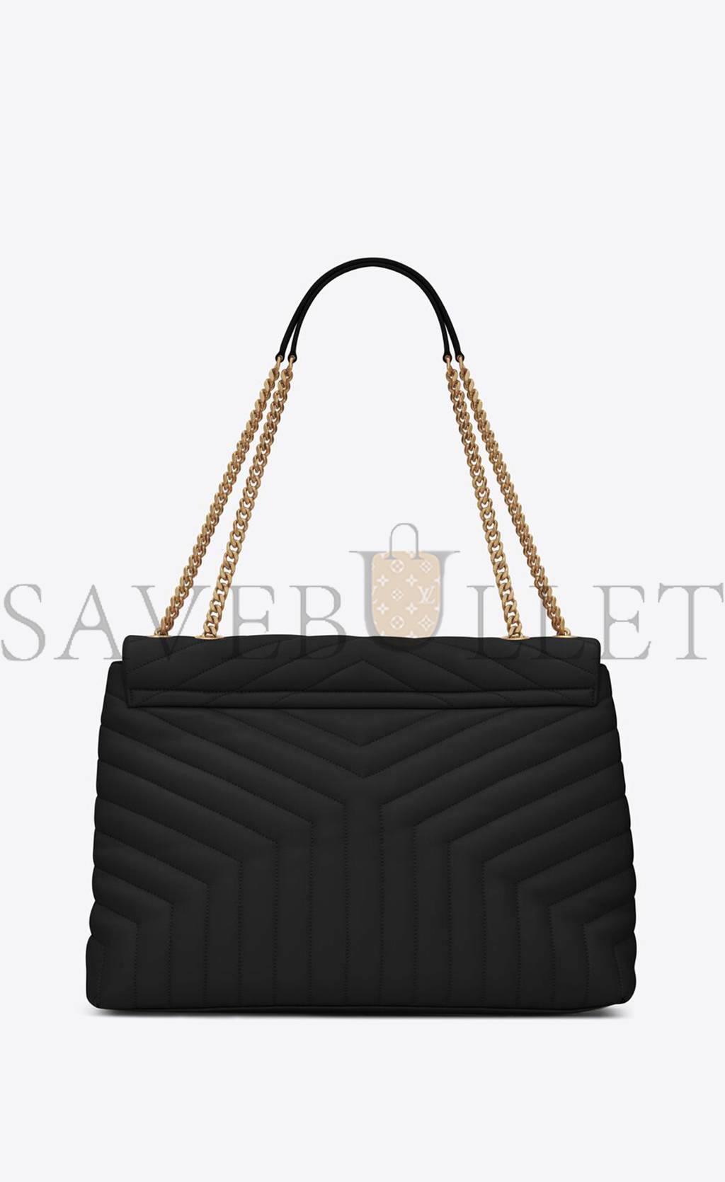 YSL LOULOU LARGE CHAIN BAG IN QUILTED LEATHER 574947DV7271000 (38*27*14cm)